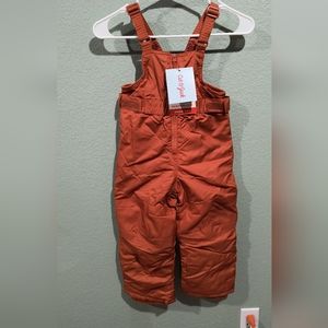 Cat Y Jack  Heavyweight Snow Bibs. New ,size 4T.  Unisex